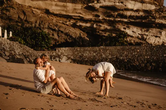 Abama Beach Family Sesja Zdjęciowa #12