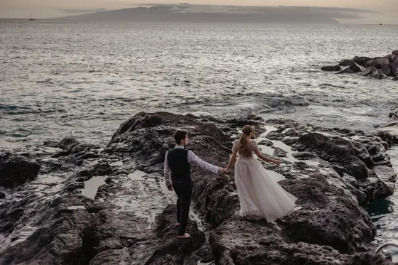 Abama Beach Wedding Session Sesja Zdjęciowa #22