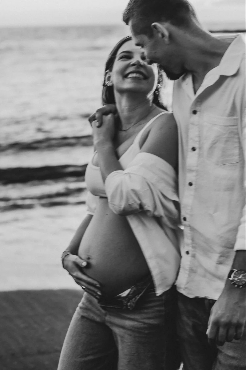 Natural maternity photo session in Tenerife - frame 15