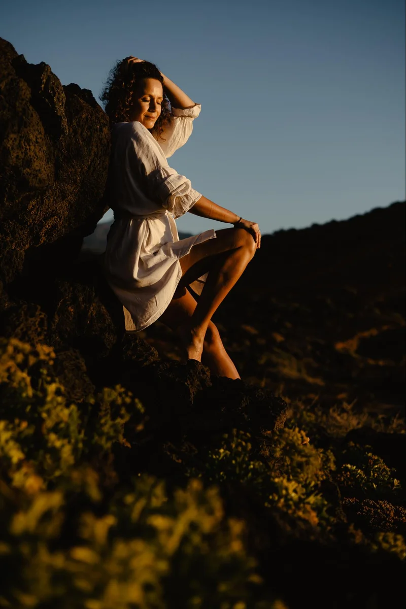 Natural women's photo session in Tenerife - frame 18