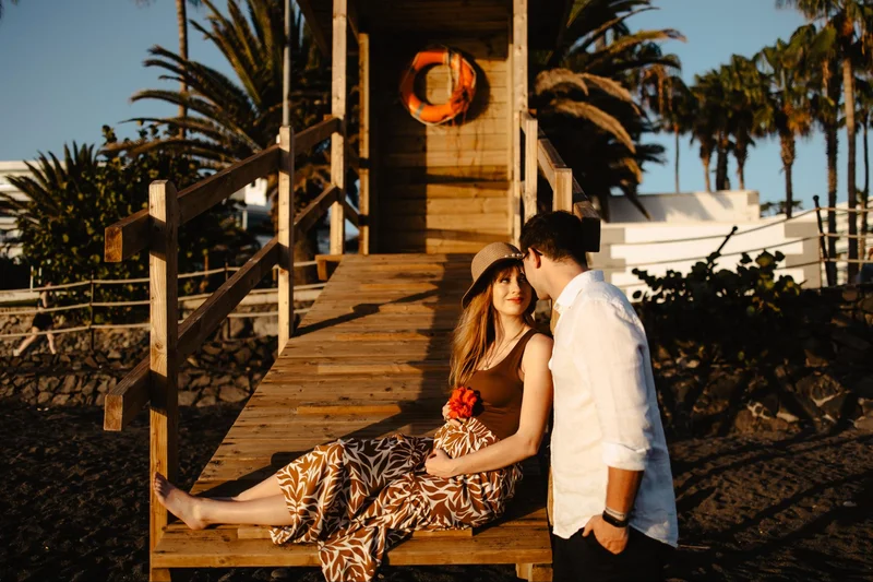 Natural maternity photo session in Tenerife - frame 35