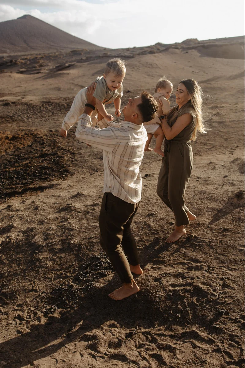 Natural family photo session in Tenerife - frame 57
