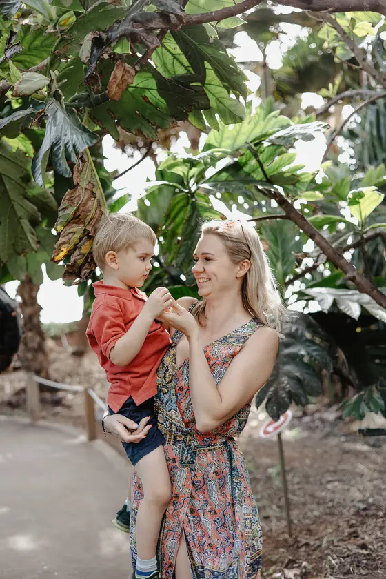 Palmetum Botanical Garden Family Sesión Fotográfica #27