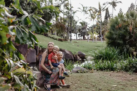 Palmetum Botanical Garden Family Sesión Fotográfica #47
