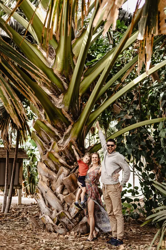 Palmetum Botanical Garden Family Sesión Fotográfica #58