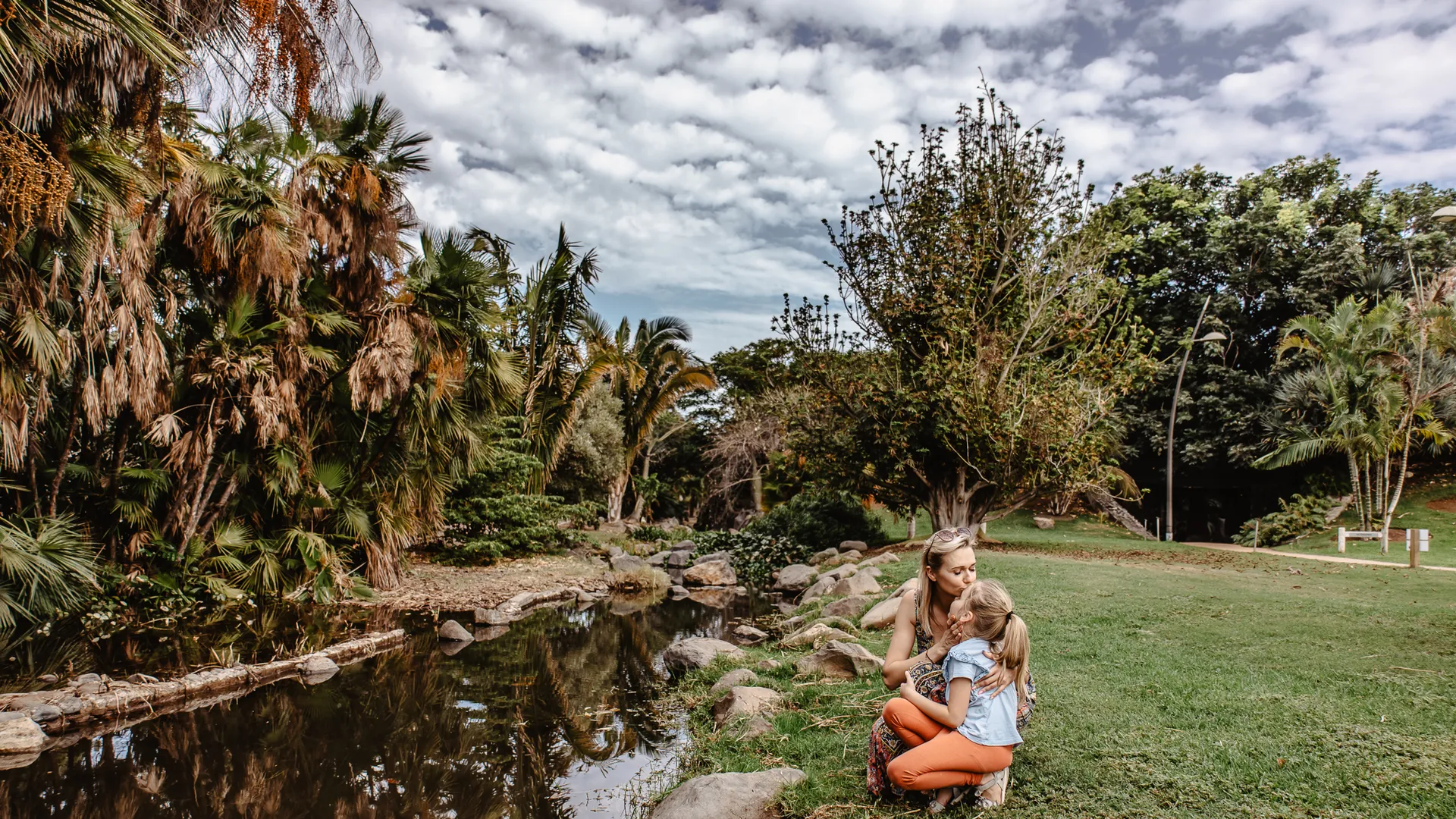 Sesión Familiar en el Palmetum-Jardín Botánico en Santa Cruz, Tenerife