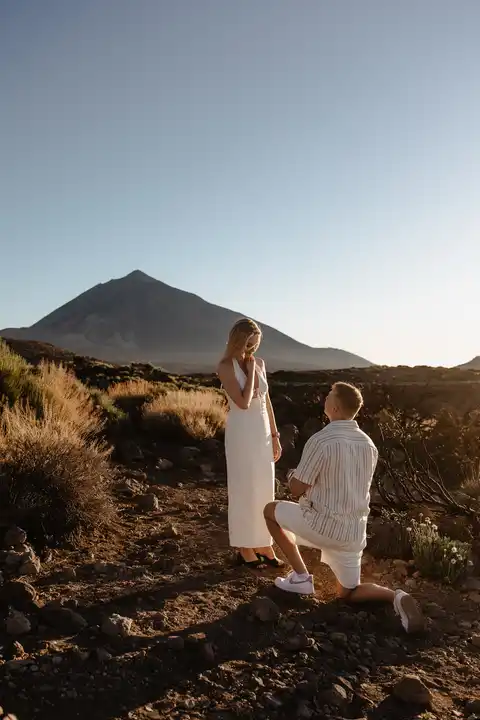 Zaręczyny na wulkanie Teide - Photo 1