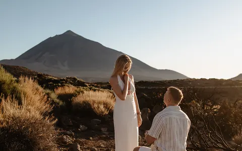 Zaręczyny na wulkanie Teide - Photo 1