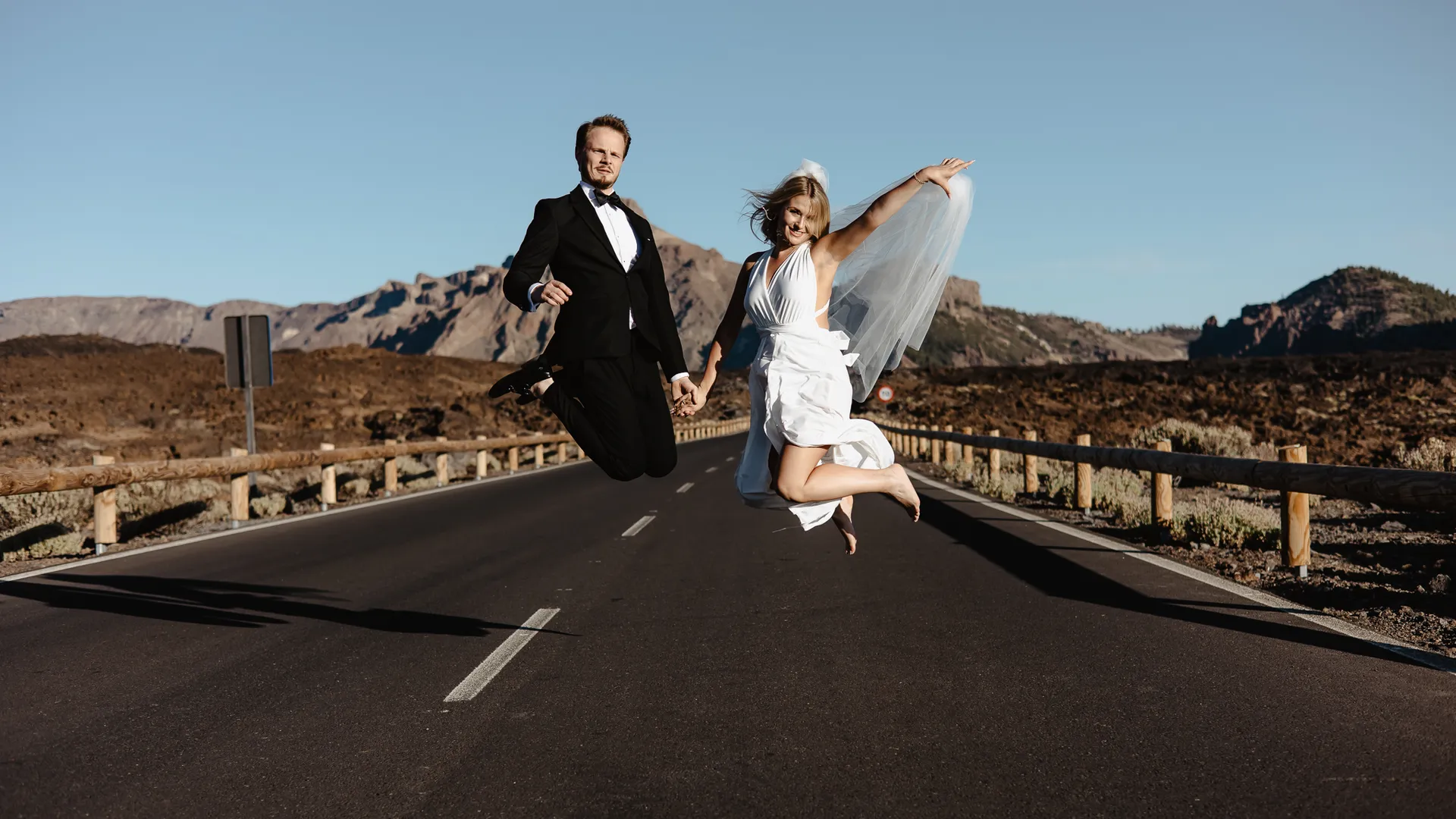 Wedding Session on the Volcano